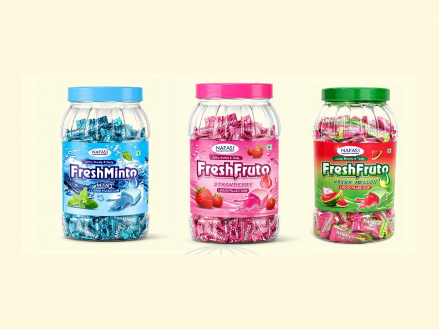 CENTRE FILLED CHEWING GUM